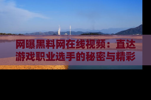 网曝黑料网在线视频:直达游戏职业选手的秘密与精彩动漫片段!