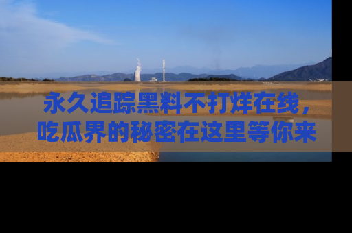 永久追踪黑料不打烊在线,吃瓜界的秘密在这里等你来发现!